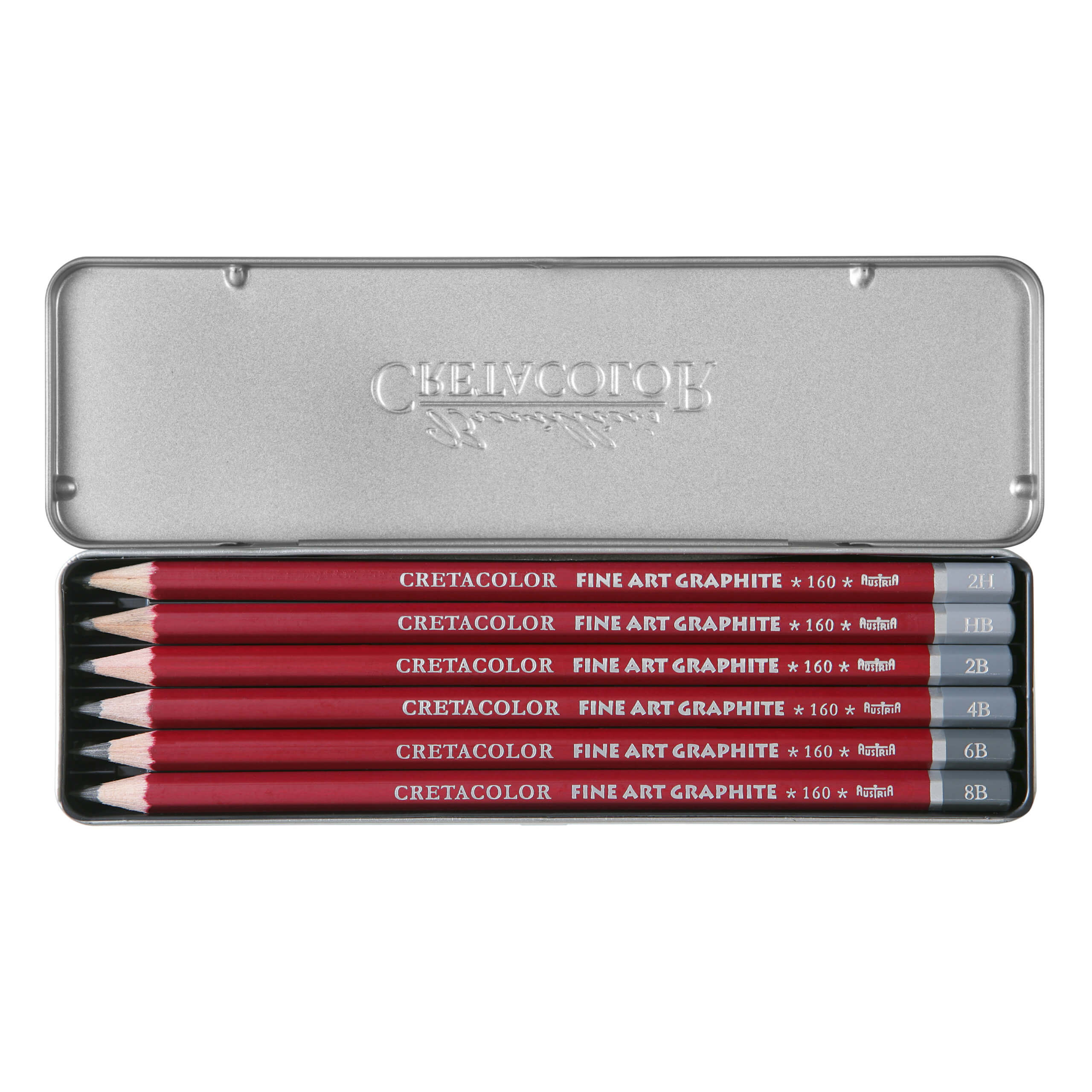 Cleos - Fine Art Graphite Set, 6 Pieces - Cretacolor