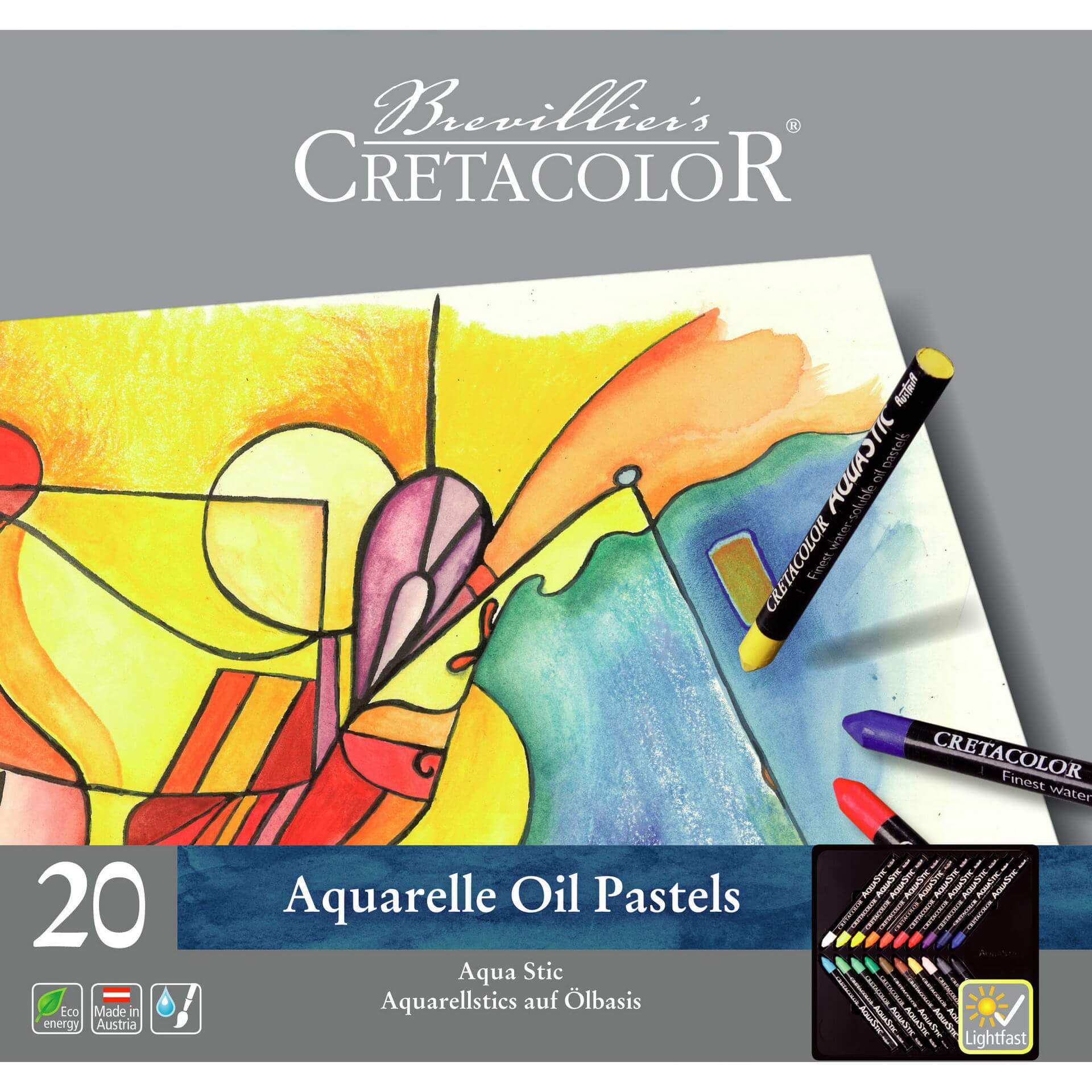 CRETACOLOR Aqua Monolith crayon aquarellable